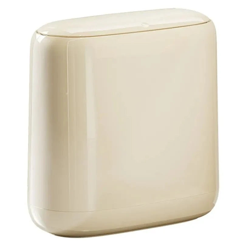 Slim Trash Can | Narrow-Space Household Waste Bin - Trash Can product view 7