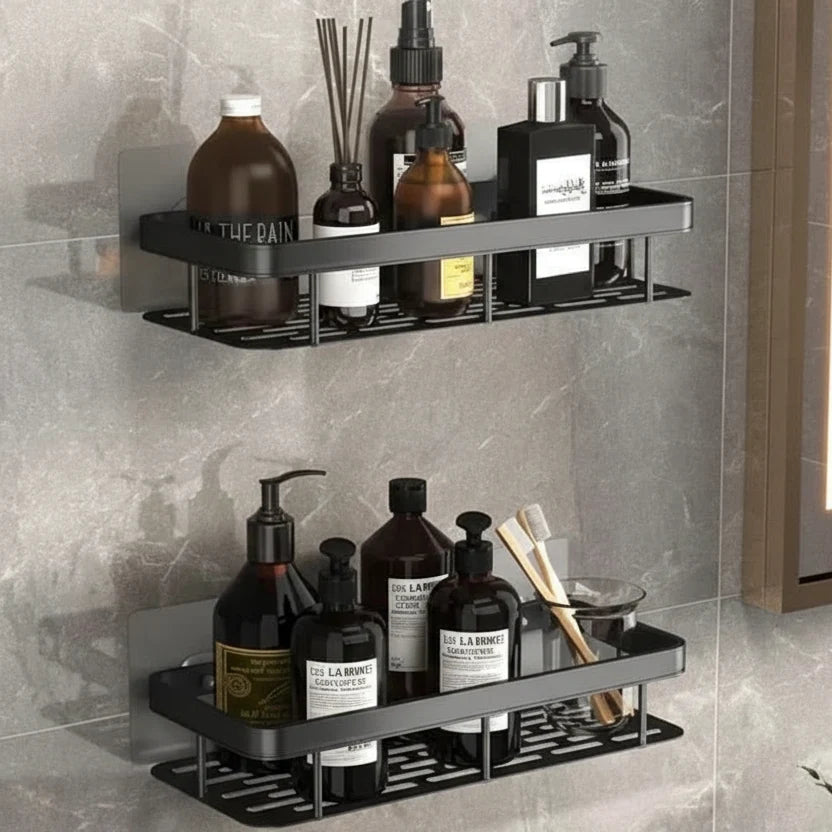 Adhesive Shower Shelf with drill-free bathroom storage — product image 8