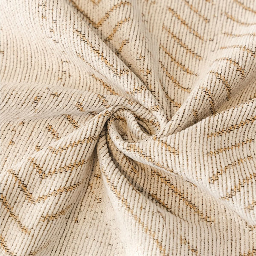Sofa cover shown in a close-up twist revealing the woven chenille pattern.