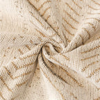 Sofa cover shown in a close-up twist revealing the woven chenille pattern.