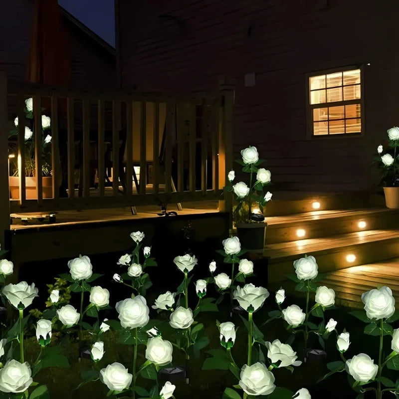 Solar Flower Lights shown in product gallery view 10