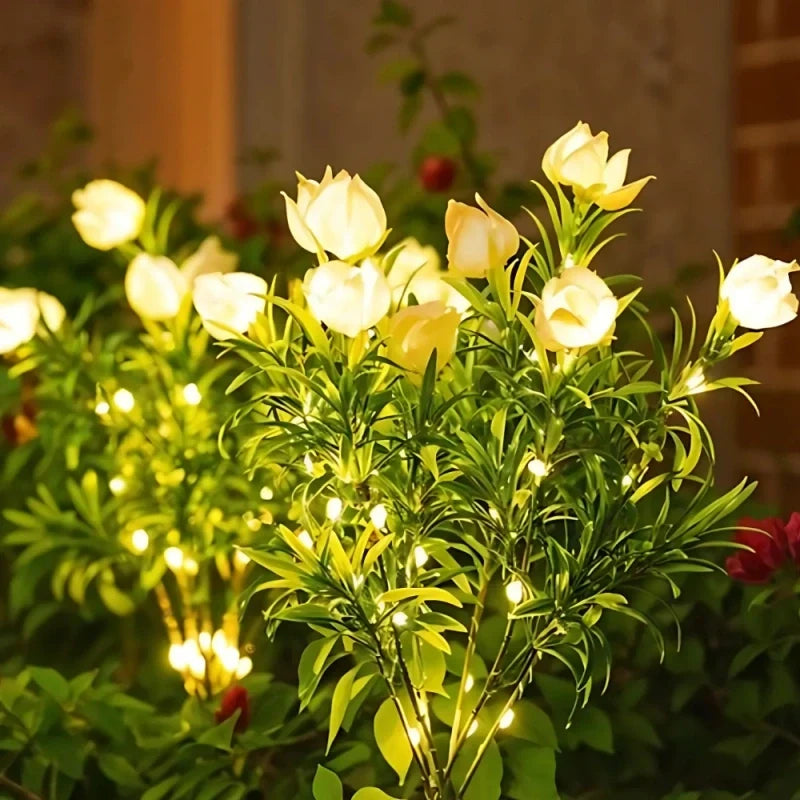 Solar Flower Lights shown in product gallery view 12
