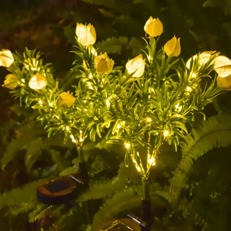 Solar Flower Lights shown in product gallery view 14