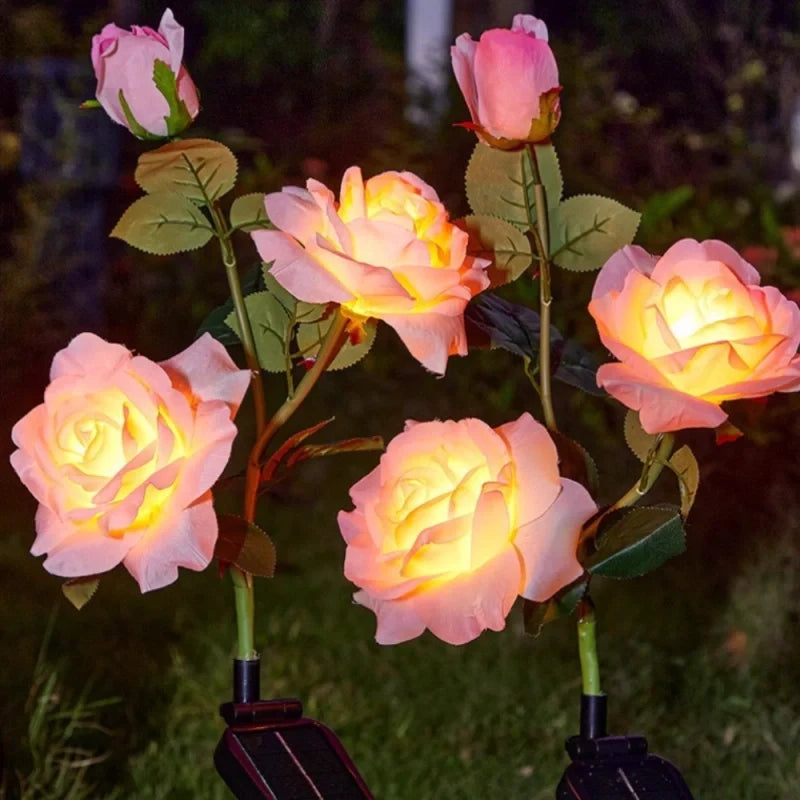 Solar Flower Lights shown in product gallery view 15