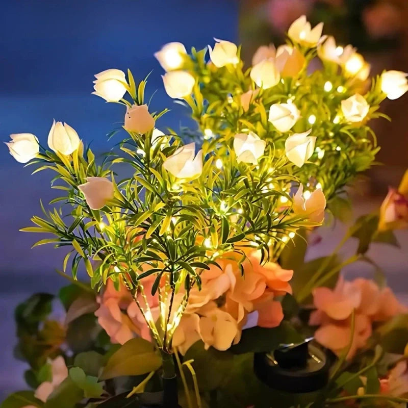 Solar Flower Lights shown in product gallery view 3