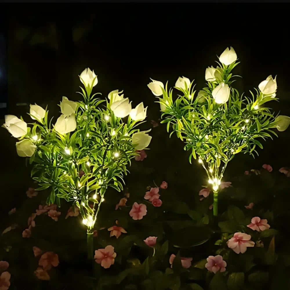 Solar Flower Lights shown in product gallery view 6