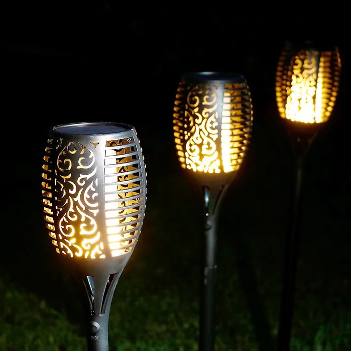 Solar Garden Torch shown in product gallery view 4