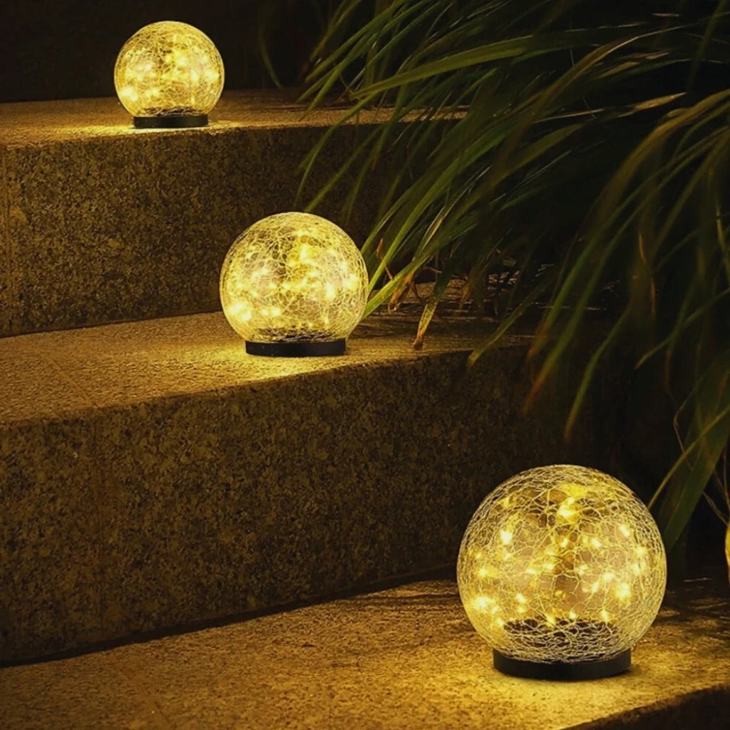 Solar Globe Garden Light shown in product gallery view 10