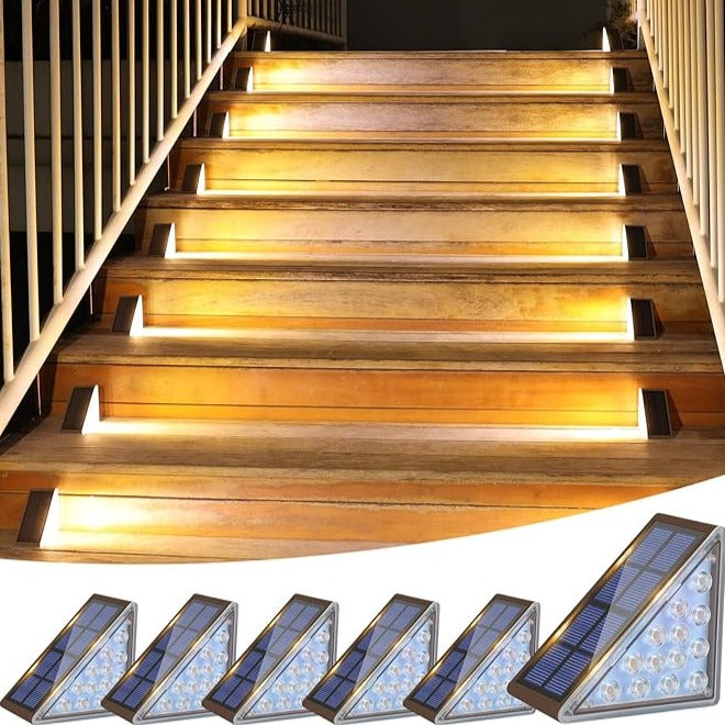 Solar Stair Lights shown in product gallery view 6