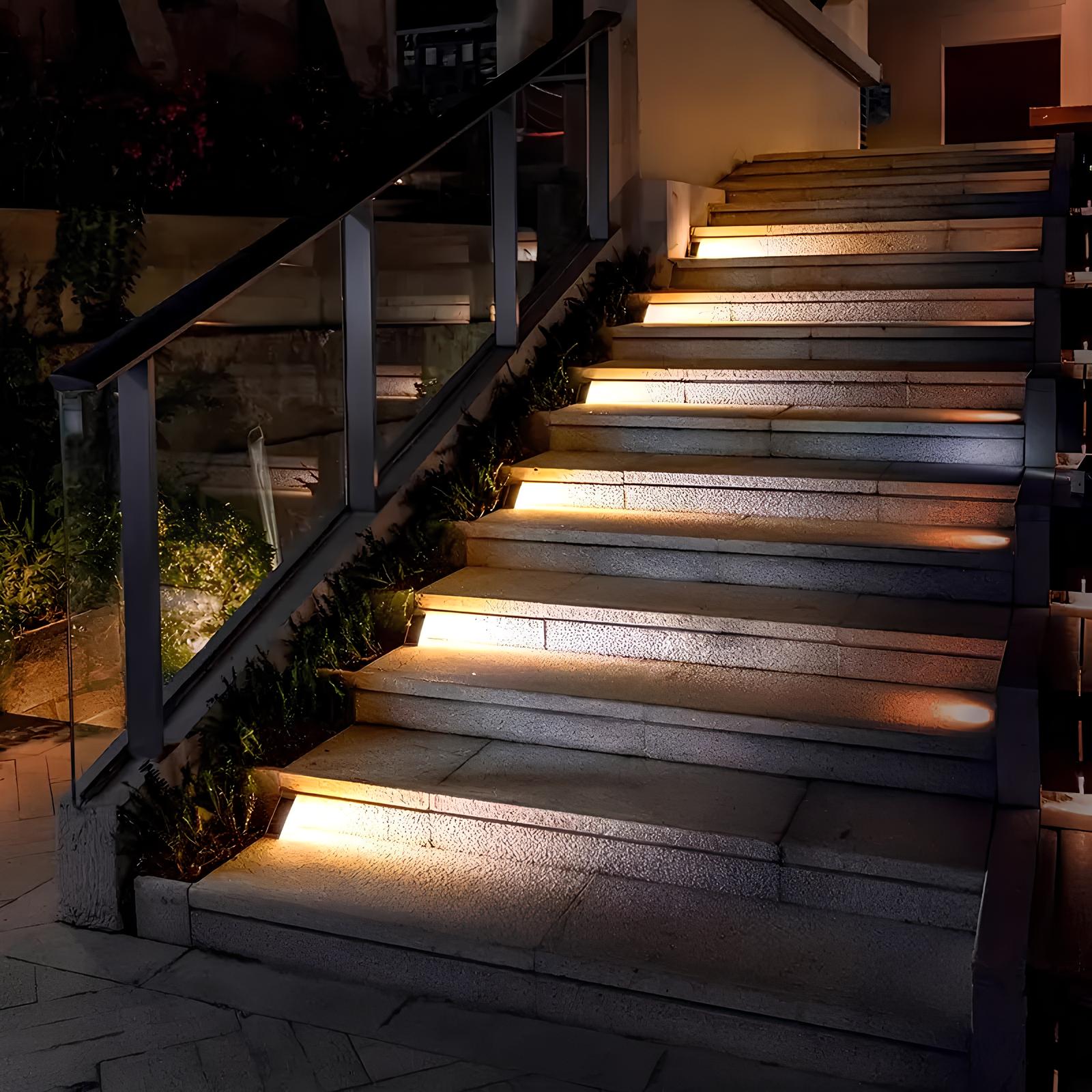 Solar Stair Lights shown in product gallery view 9