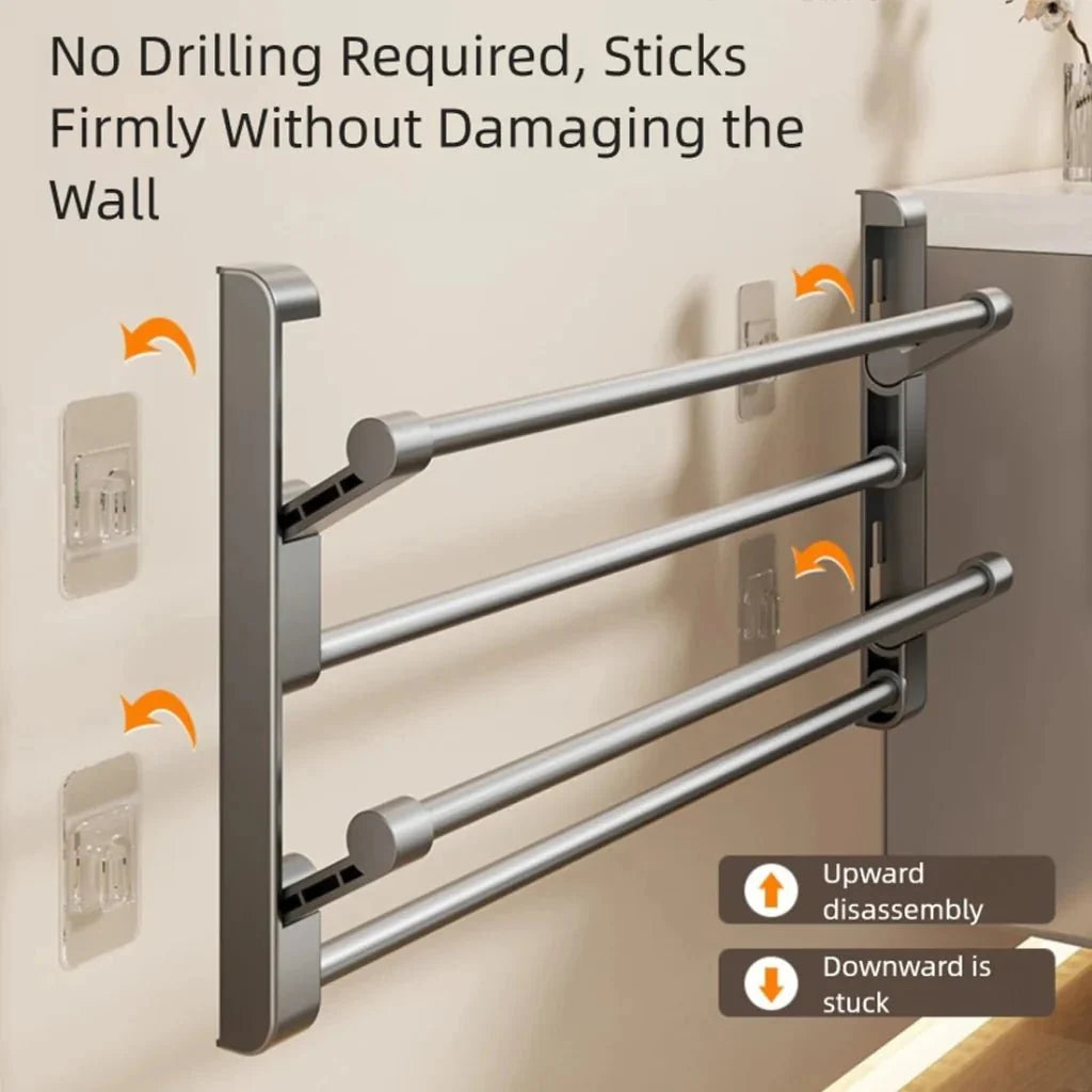 Wall-Mounted Shoe Rack - Drainage Storage Organizer - product image 2