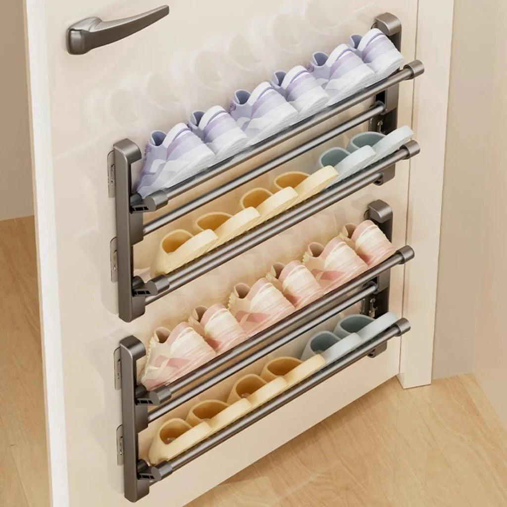 Wall-Mounted Shoe Rack - Drainage Storage Organizer - product image 6