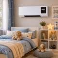 Space Heater | Warm Air and Fan Modes, Compact Indoor Design, White — product image 1