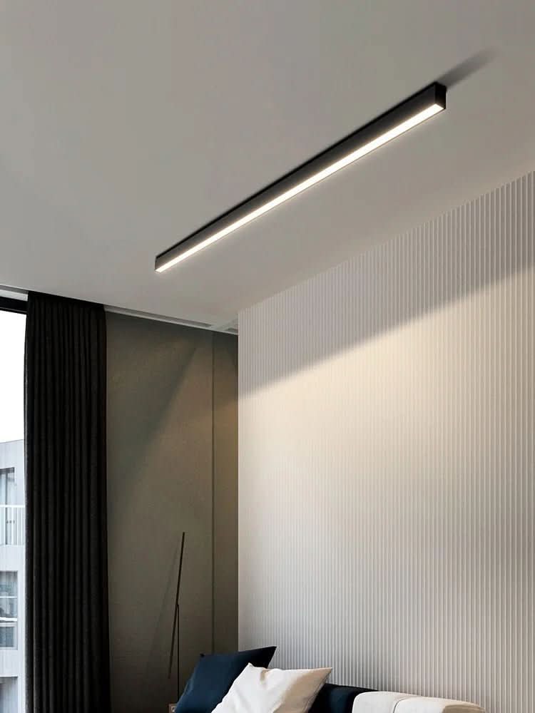 Linear LED Ceiling Light with scandinavian dimmable fixture — product image 5