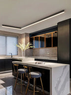 Linear LED Ceiling Light with scandinavian dimmable fixture — product image 7