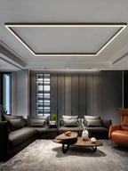 Linear LED Ceiling Light with scandinavian dimmable fixture — product image 9