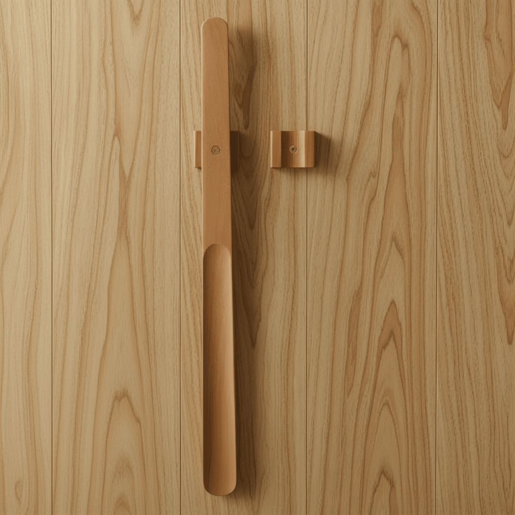 Extra-Long Magnetic Shoe Horn | Wooden Handle, Hanging Magnet, Choice of Finish 1