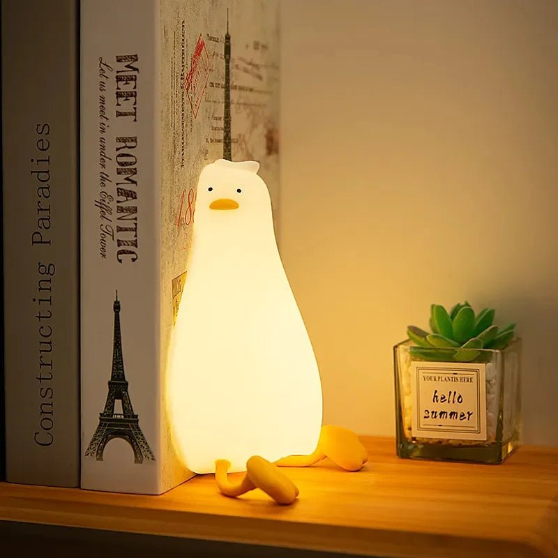 Silicone Night Light with rechargeable animal character lamp — product image 2