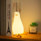 Silicone Night Light with rechargeable animal character lamp — product image 2
