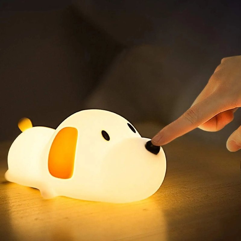 Silicone Night Light with rechargeable animal character lamp — product image 7