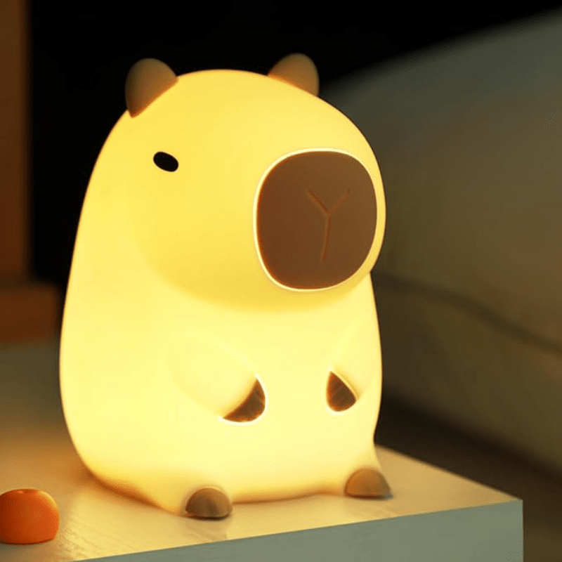 Silicone Night Light with rechargeable animal character lamp — product image 8