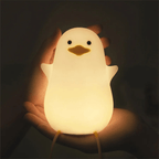 Silicone Night Light with rechargeable animal character lamp — product image 9