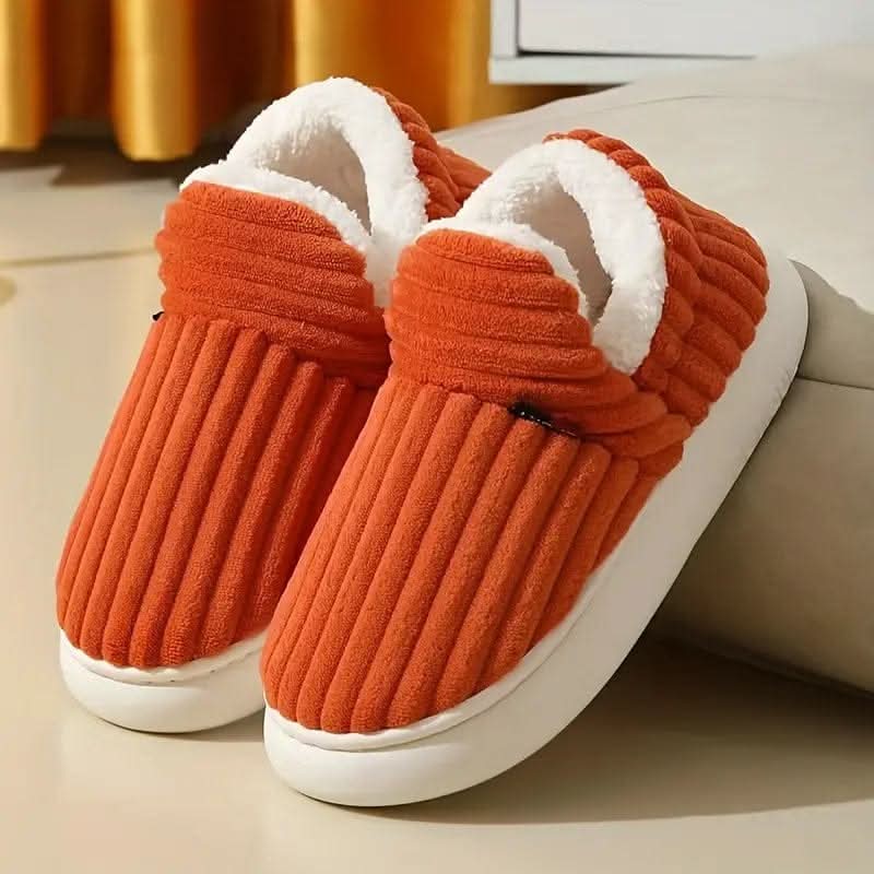 Thermal House Slippers | Fleece Lining, Nonslip Sole, Choice of Color and Size 7