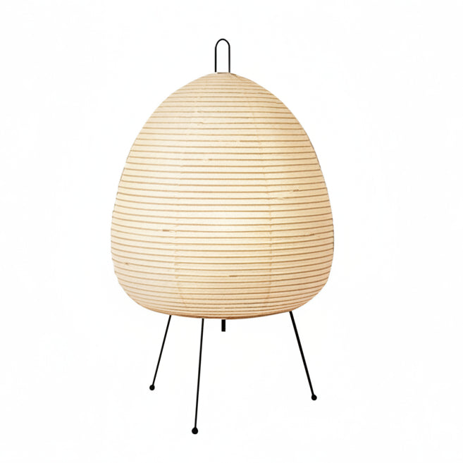 Rice Paper Table Lamp | Japanese Wabi-Sabi Style, Eight Colors — product image 7