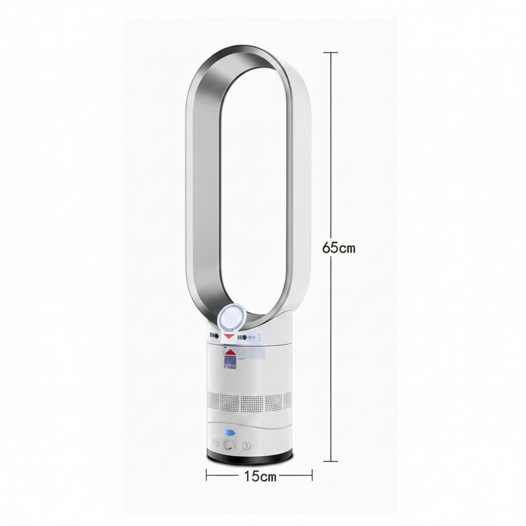 Tower Fan | Bladeless 3 in 1 Cooling, Oscillating Design, White Finish — product image 14
