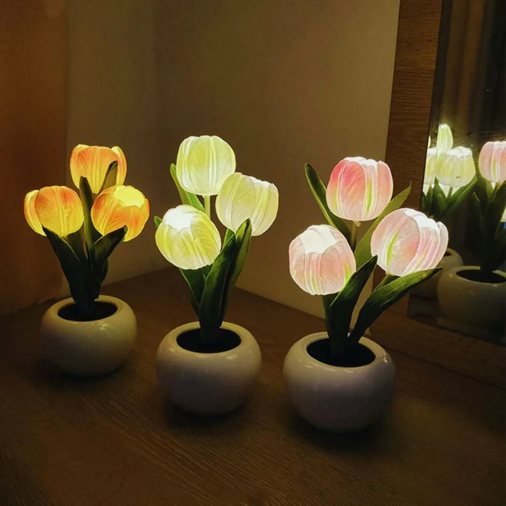 Tulip Night Light shown in product gallery view 1