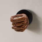 Left hand resin wall sconce variant without bulb.