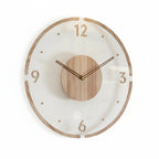 Wooden Wall Clock | Silent Nordic Design, Four Styles — product image 1