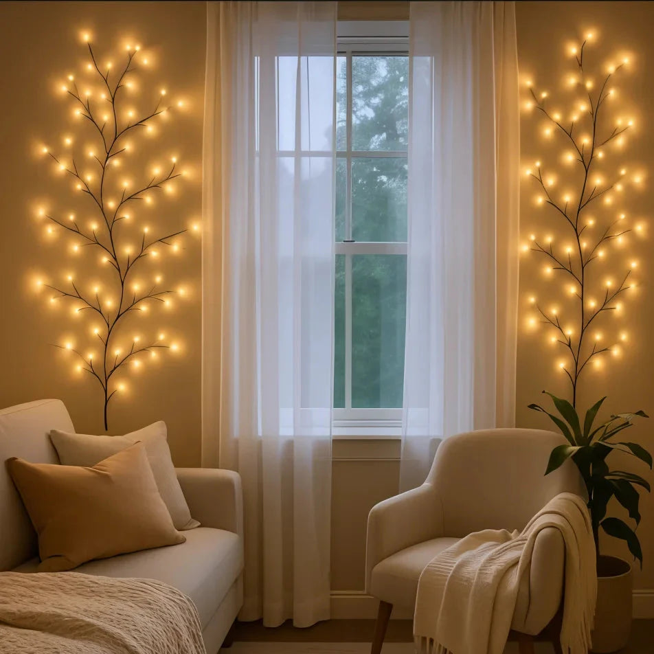 Warm White Willow Branch Light | Dimmable LED Wall And Room Decor image 6