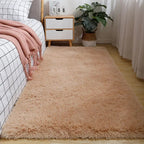 Soft Polyester Area Rug | Plush Surface, Modern Solid Color, Multiple Sizes 6