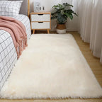 Soft Polyester Area Rug | Plush Surface, Modern Solid Color, Multiple Sizes 8