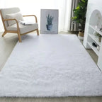 Soft Polyester Area Rug | Plush Surface, Modern Solid Color, Multiple Sizes 10