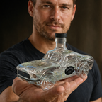 Whiskey Decanter in Black Stopper shown on the source page.