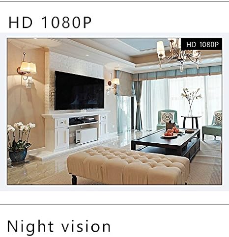 WiFi security camera video example with resolution text
