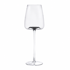 Wine glass for white wine isolated on a clean white studio background
