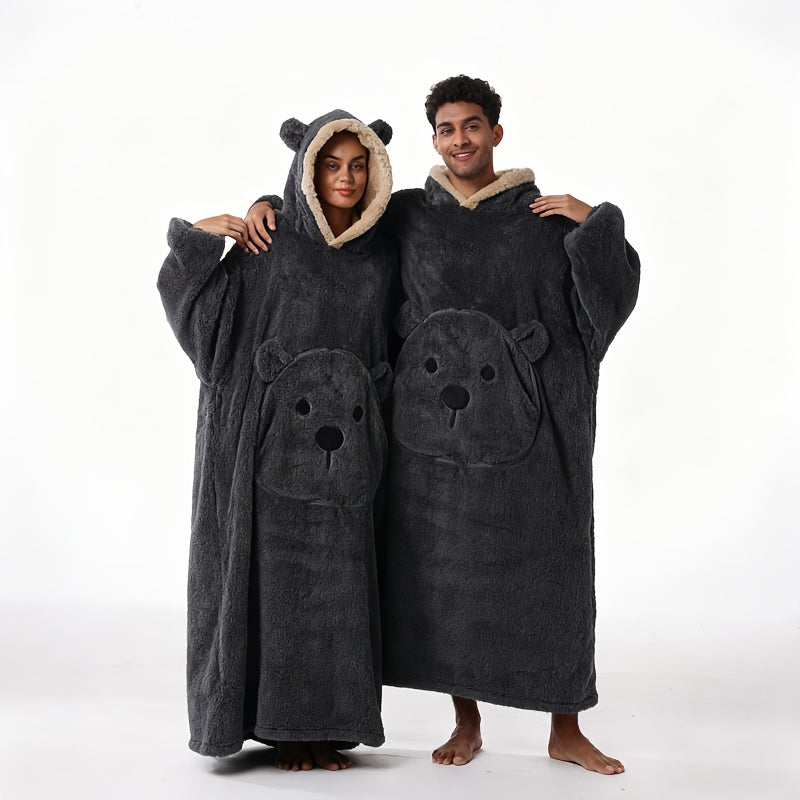 Oversized Wearable Blanket Hoodie | Fleece-Lined, 13 Colors