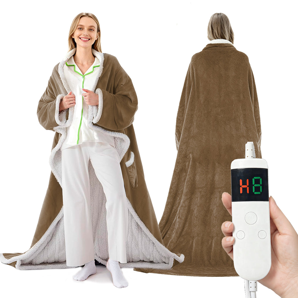 wearable heated blanket detail 10