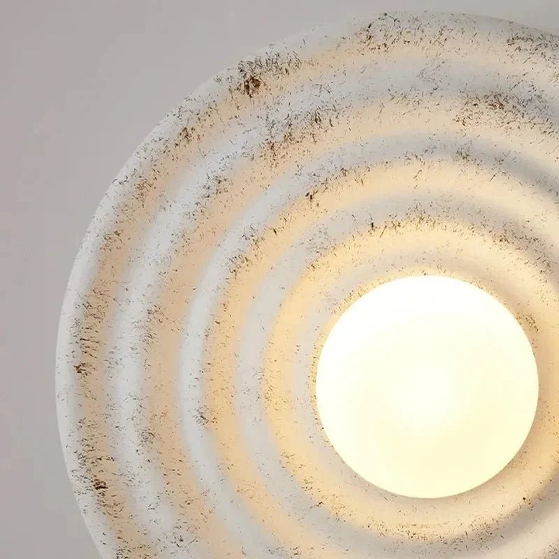 Ceramic LED Wall Light - Wabi-Sabi Textured Fixture - product image 5