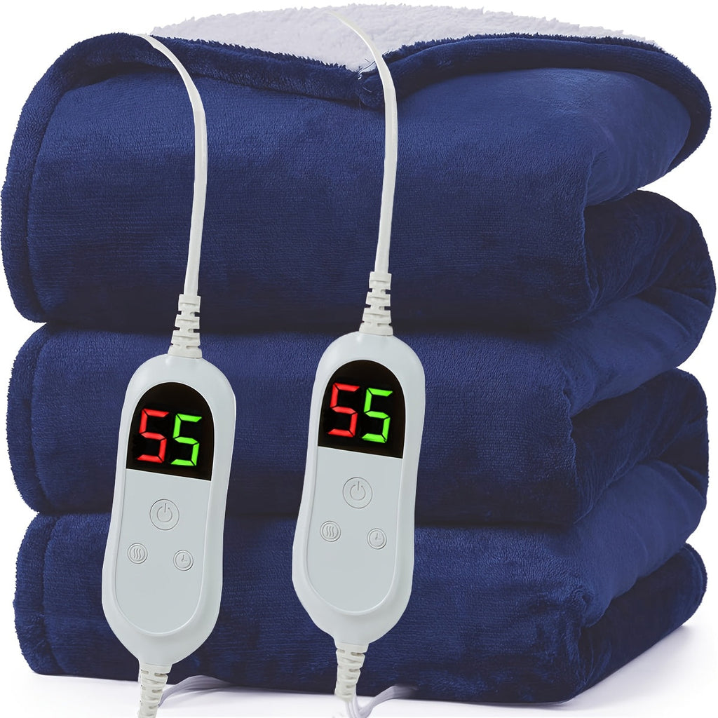 Dual-Zone Heated Blanket | Independent Controls And 10 Heat Levels – product image 9