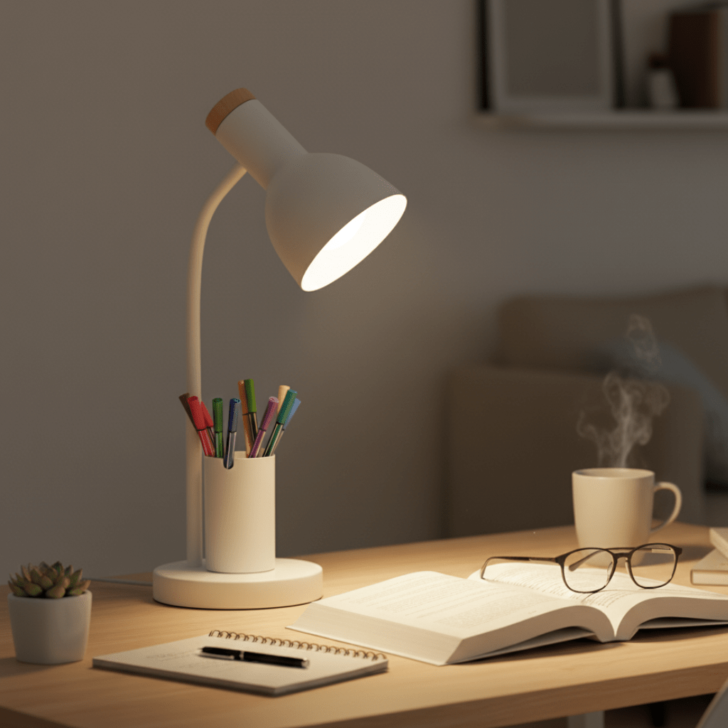 LED Desk Lamp | Pen Holder, Four Colors — product image 1