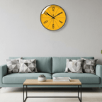 Nordic Wall Clock with silent quartz modern design — product image 1