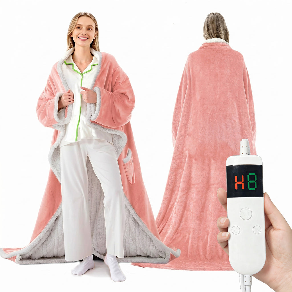 wearable heated blanket detail 14