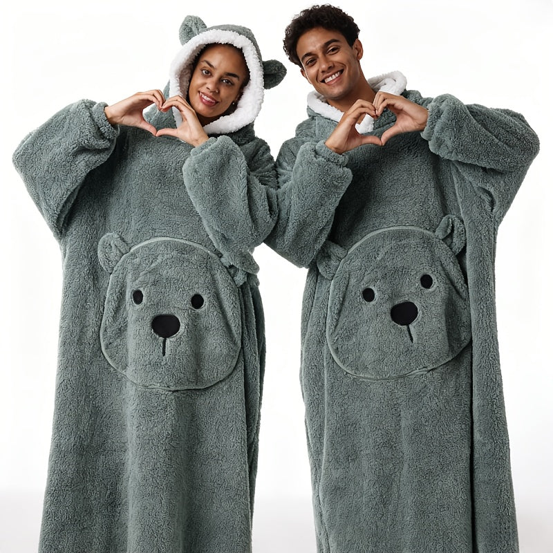 Oversized Wearable Blanket Hoodie | Fleece-Lined, 13 Colors