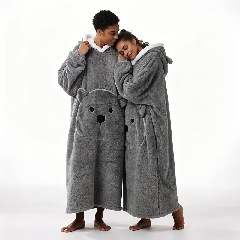 Oversized Wearable Blanket Hoodie | Fleece-Lined, 13 Colors