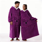 Oversized Wearable Blanket Hoodie | Fleece-Lined, 13 Colors