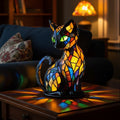 Cat Night Light | Playful LED Silhouette, Silicone, Warm Ambient Glow